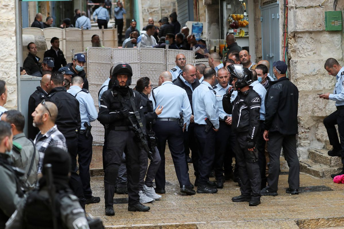 Hamas gunman kills Israeli in Jerusalem's Old City, is shot dead by police