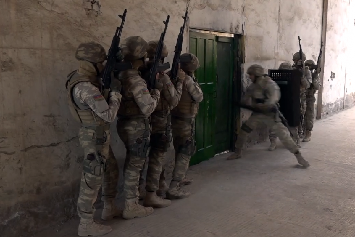 Training of special forces held in Nakhchivan-VIDEO 