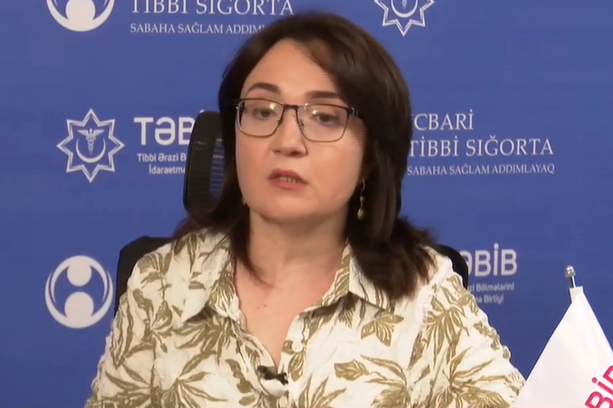 Yagut Garayeva, head of the Disease Prevention and Control Department of TABIB