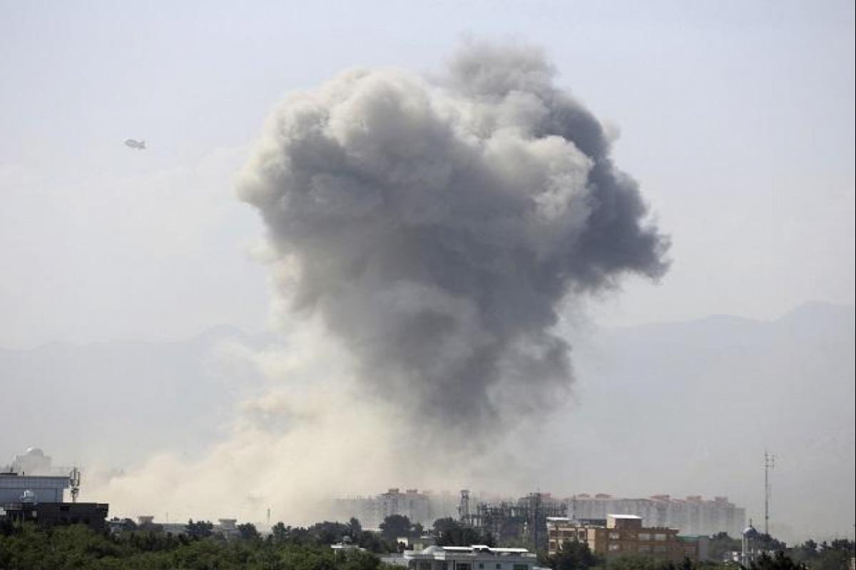 Blast rips through market in Central Kabul