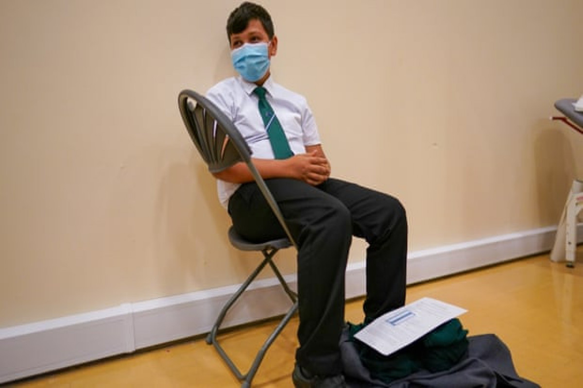 Covid jab wait for 12- to 15-year-olds in England could be up to five months