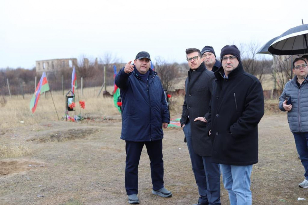 Israeli ambassador to Azerbaijan visits Agdam