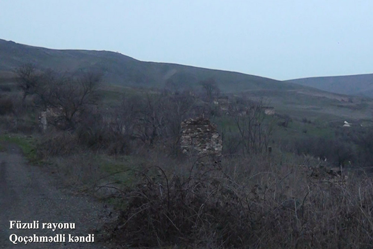 Azerbaijani MoD releases video footage of the Gochahmadli village of the Fuzuli region -VIDEO 