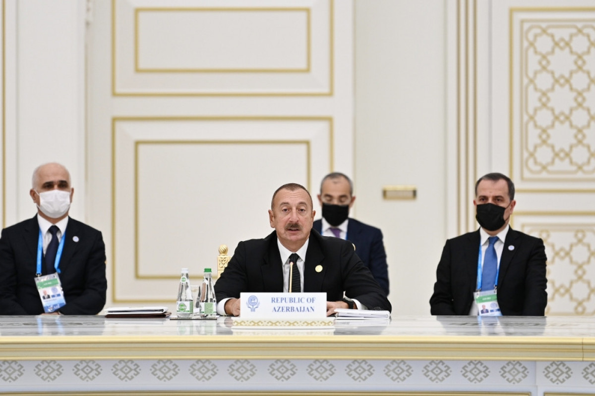 President of the Republic of Azerbaijan Ilham Aliyev
