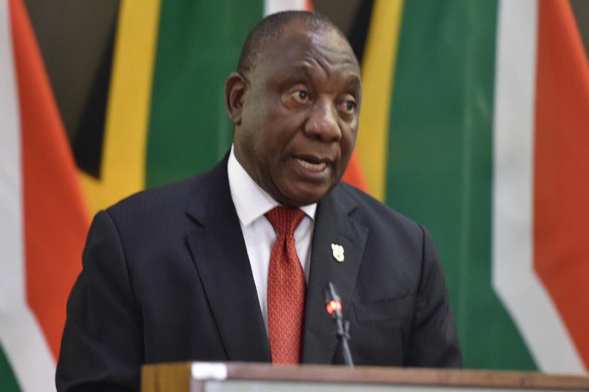 South Africa's president Cyril Ramaphosa