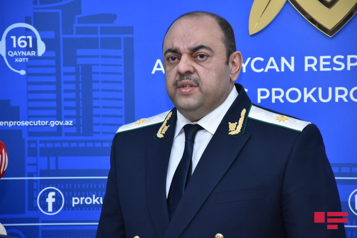 First Deputy Prosecutor General Elchin Mammadov