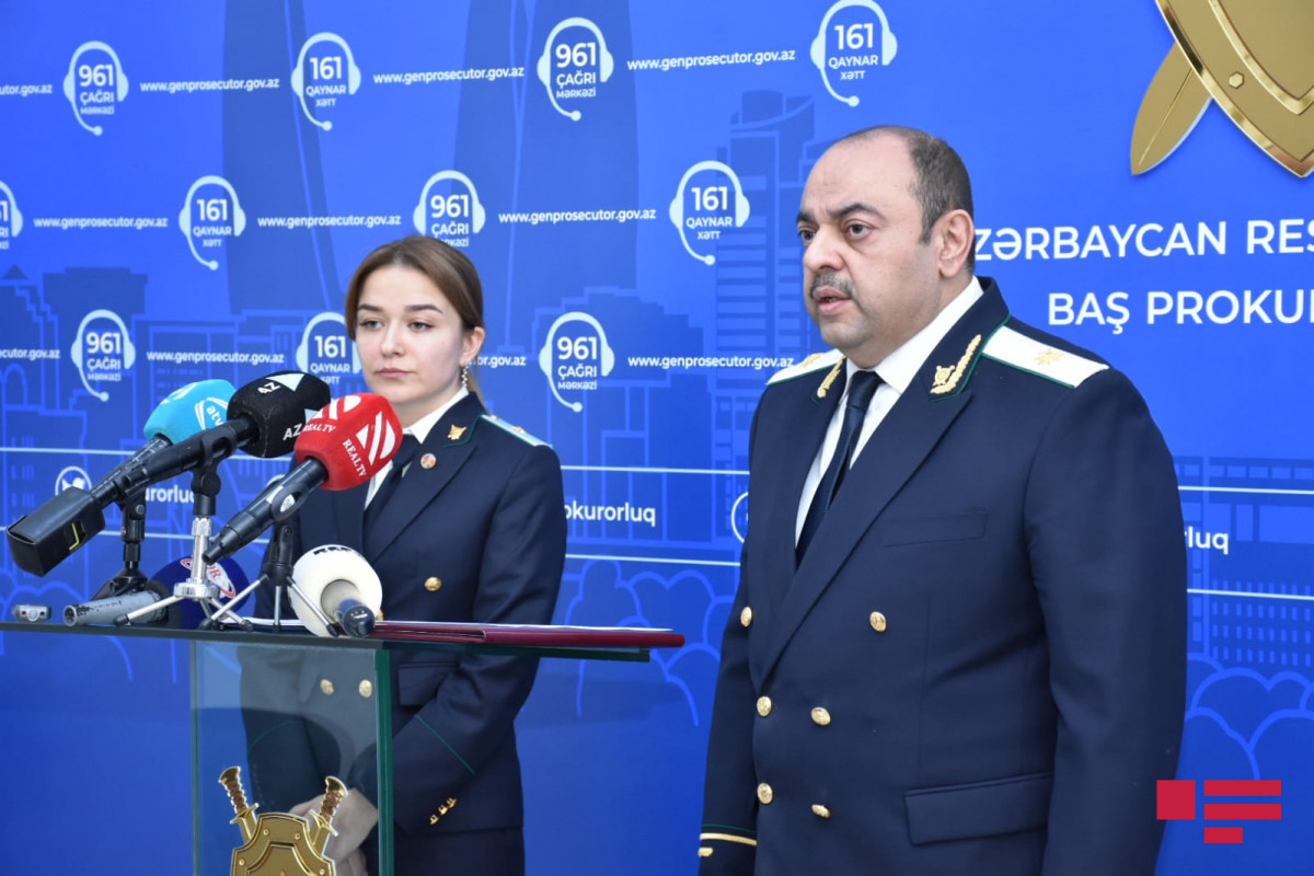 First Deputy Prosecutor General Elchin Mammadov