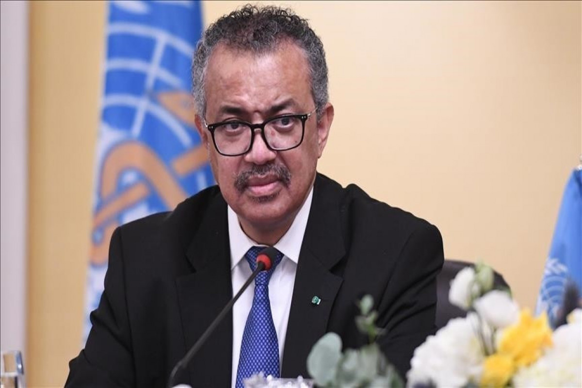 WHO Director-General Tedros Ghebreyesus