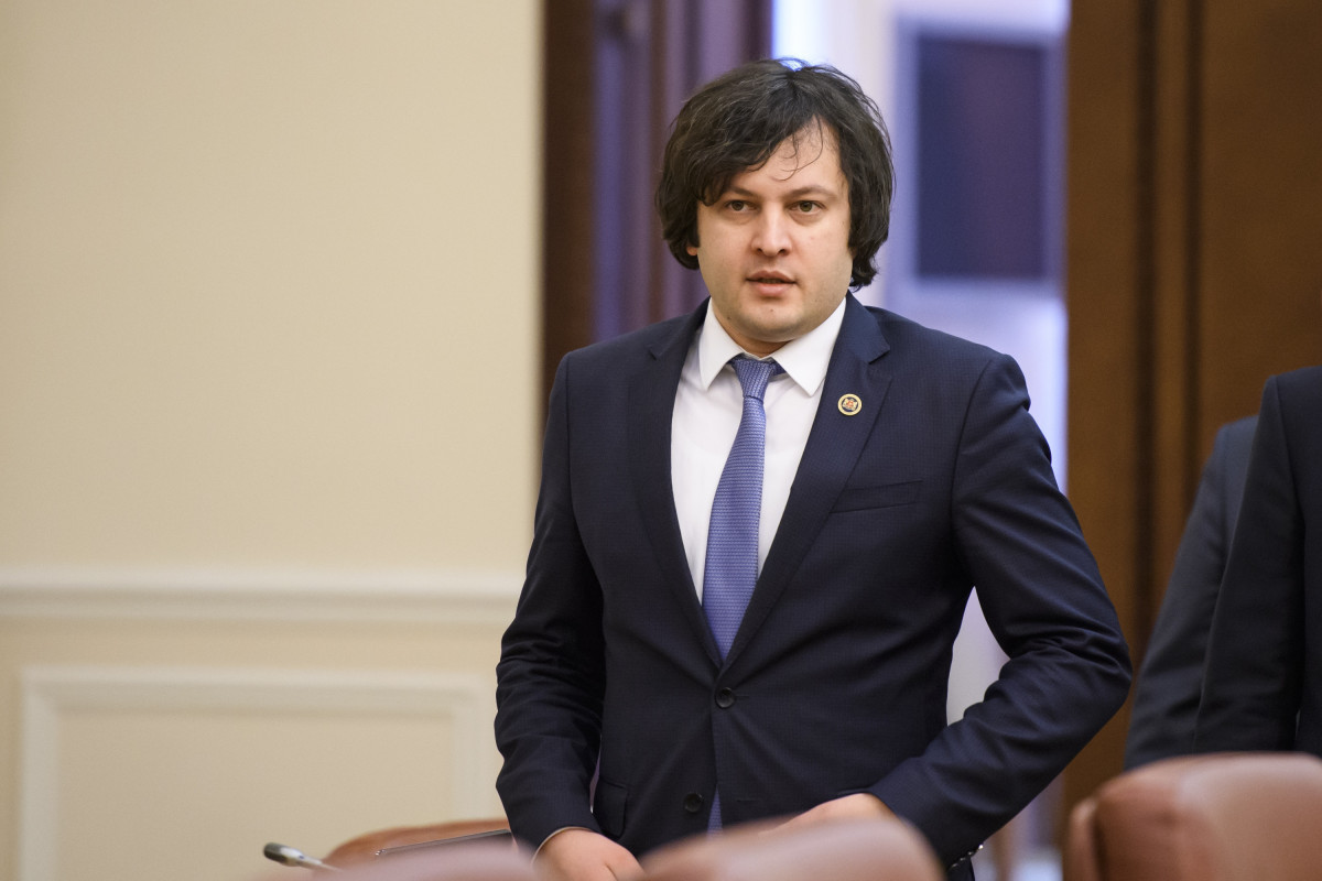 Irakli Kobakhidze, the chairman of the Georgian Dream