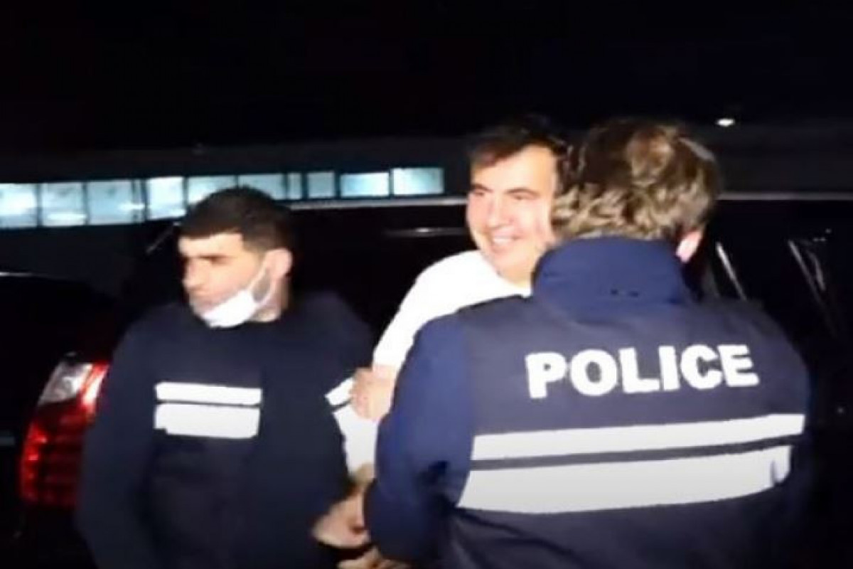 Georgian Interior Ministry released video footage of Mikheil Saakashvili