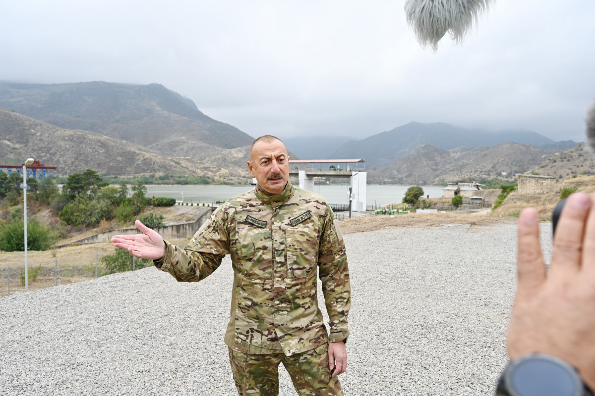 Azerbaijani President Ilham Aliyev