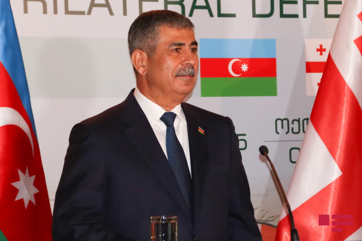 Azerbaijan's Defense Minister, Colonel-General Zakir Hasanov