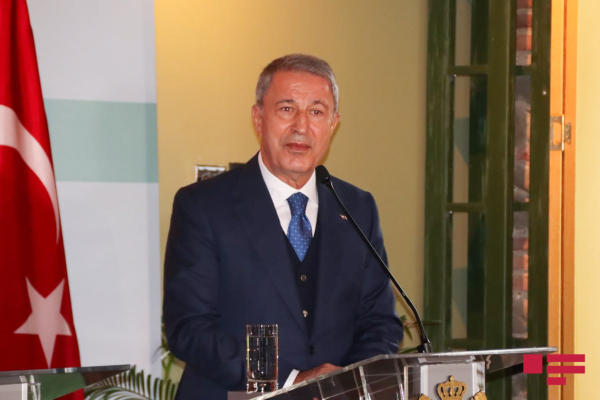 Turkish National Defence Minister Hulusi Akar