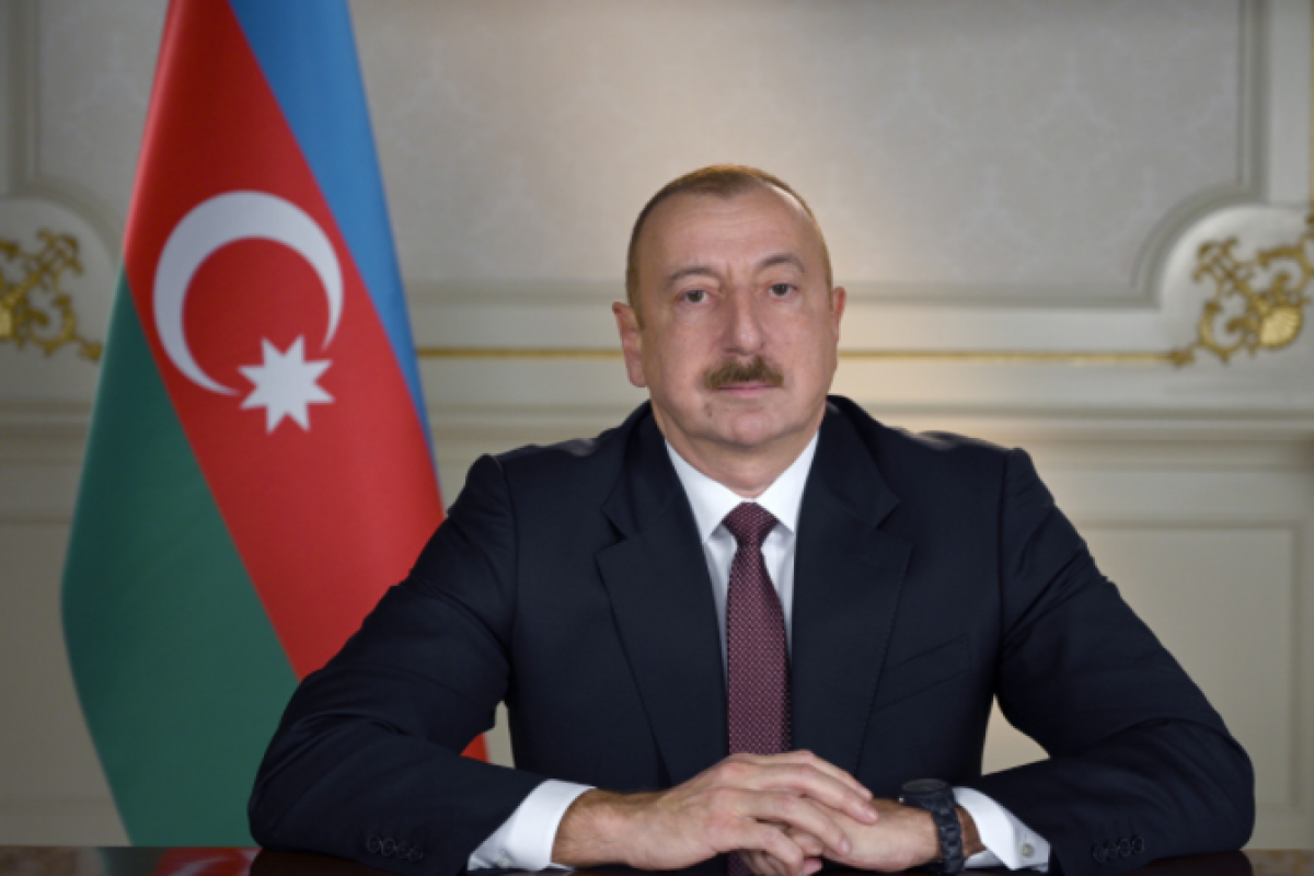 Azerbaijani President Ilham Aliyev