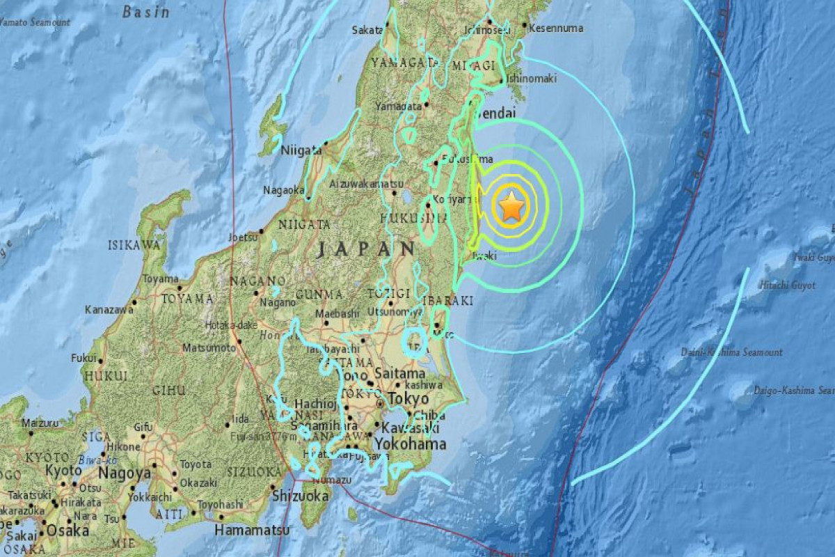 6.0-magnitude quake strikes off Japan's Iwate Prefecture, no tsunami warning issued