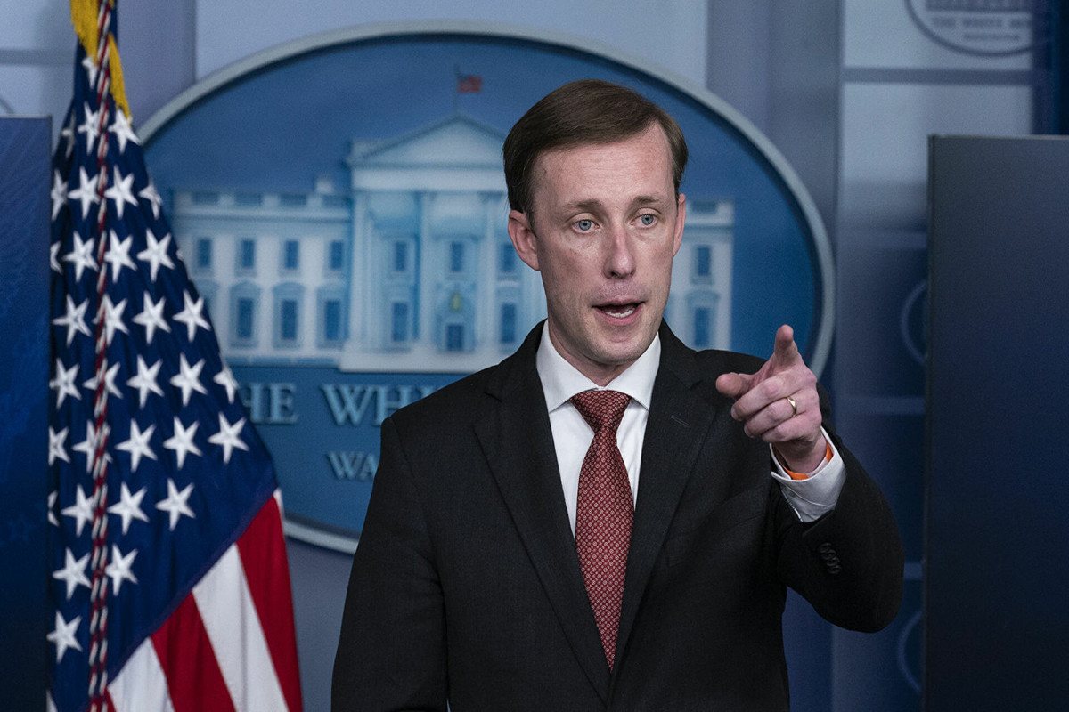 President Joe Biden's national security adviser Jake Sullivan