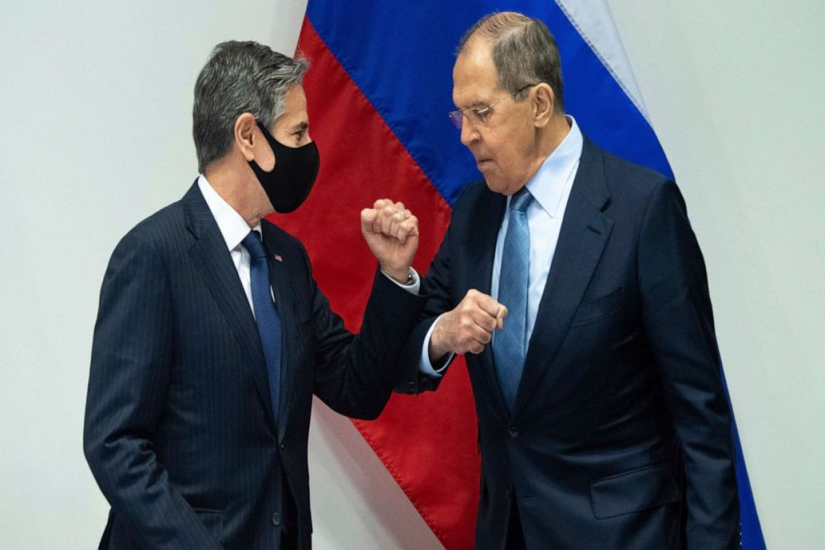 Antony Blinken and Sergey Lavrov