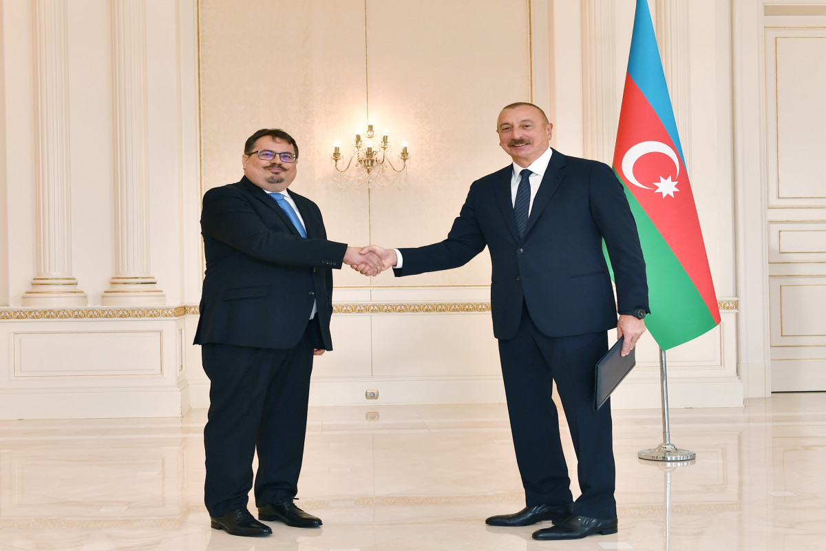 President Ilham Aliyev receives credentials of newly appointed head of EU Delegation to Azerbaijan