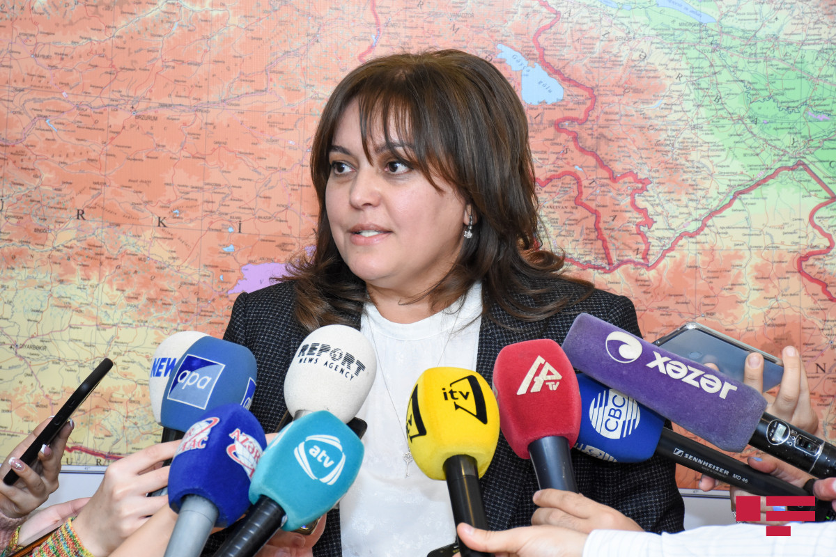 Director of National Hydrometeorology Department Bureau of Ecology and Natural Resources Ministry Umayra Tagiyeva
