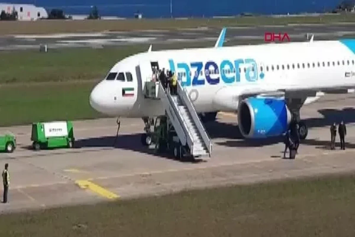 Plane with bomb threat landed in Trabzon