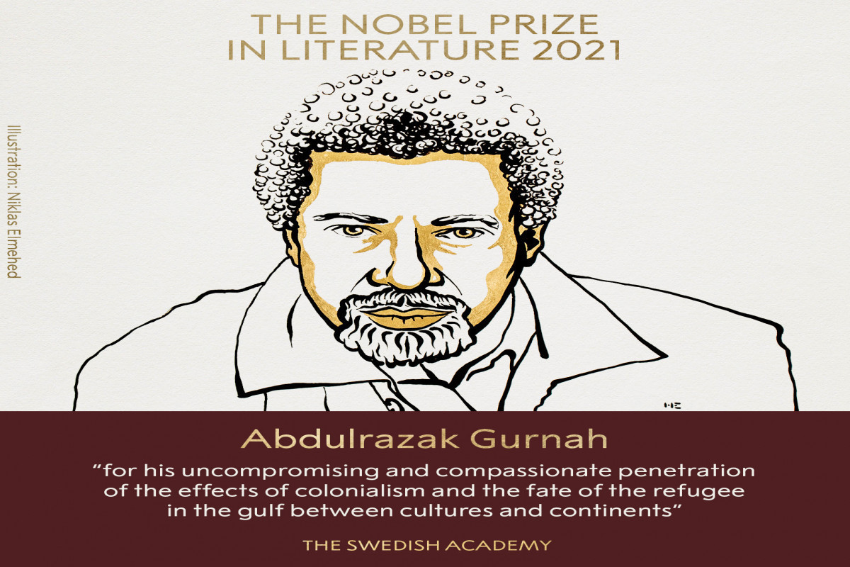 Abdulrazak Gurnah is awarded Nobel Prize in Literature