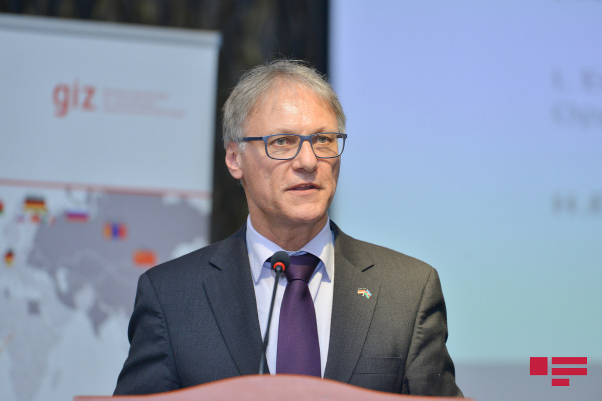 German ambassador to Azerbaijan Wolfgang Manig