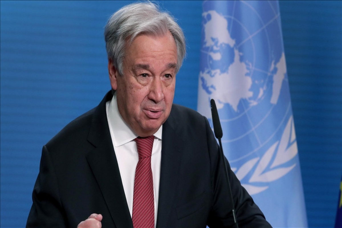 UN Secretary-General Antonio Guterres