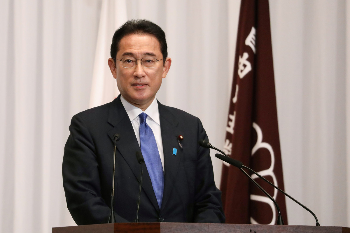 Japanese Prime Minister Fumio Kishida