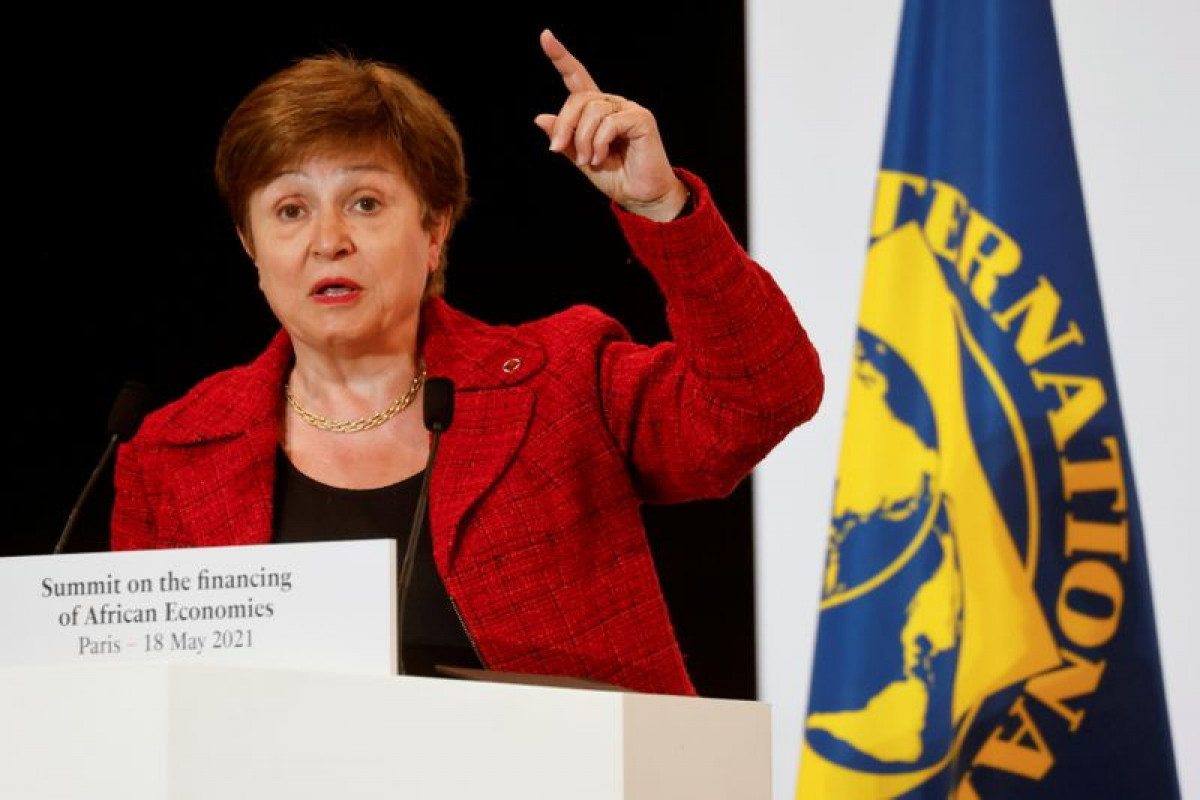 International Monetary Fund (IMF) Managing Director Kristalina Georgieva