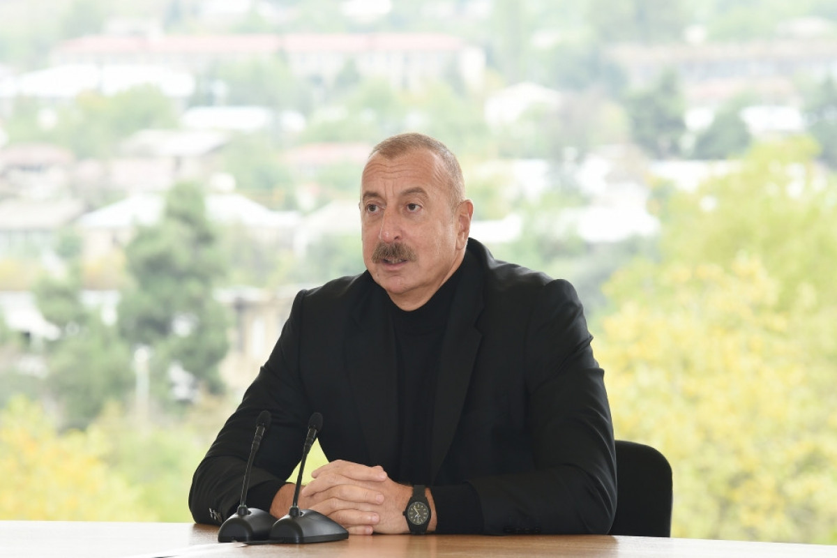 President of Azerbaijan Ilham Aliyev
