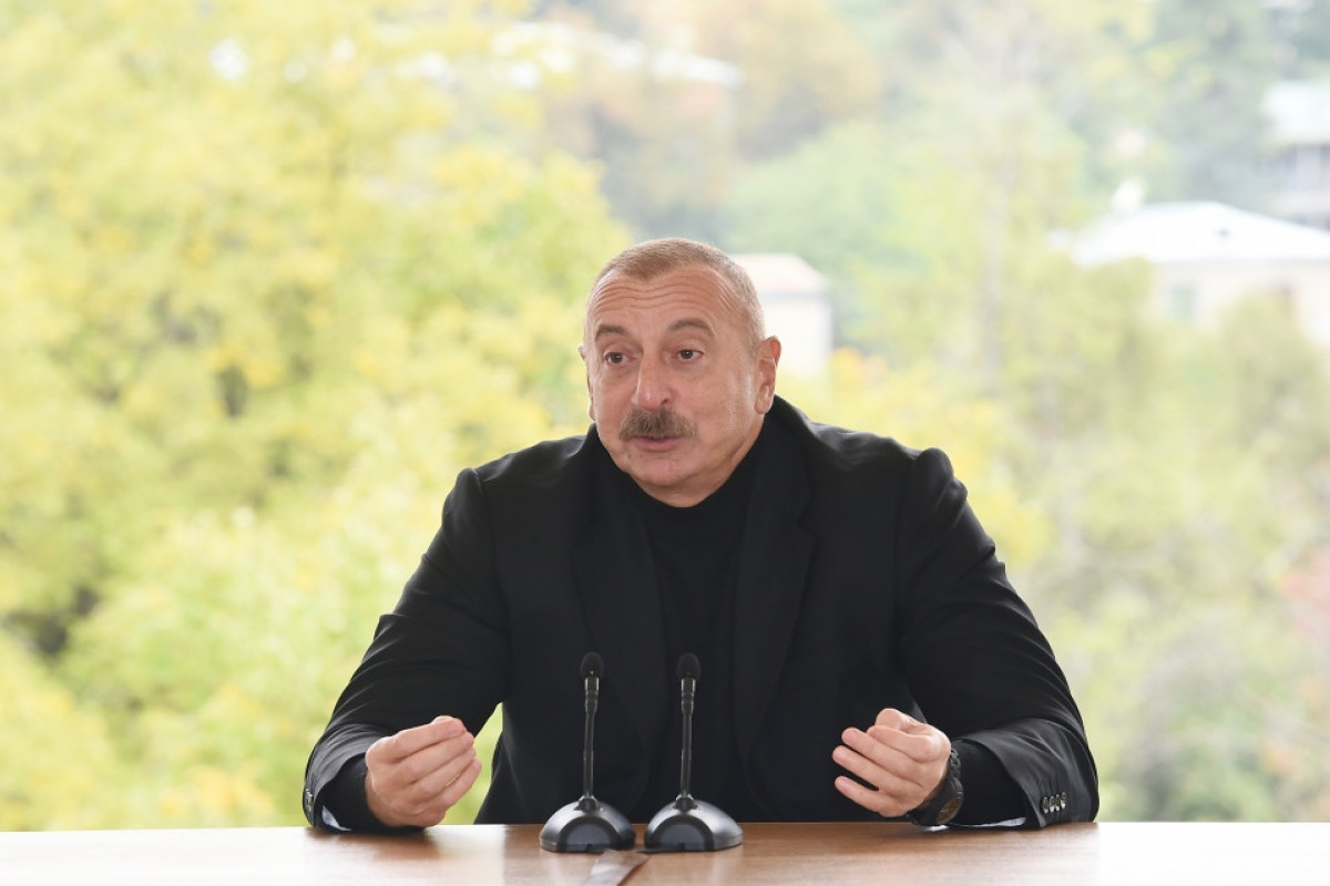 President of Azerbaijan Ilham Aliyev