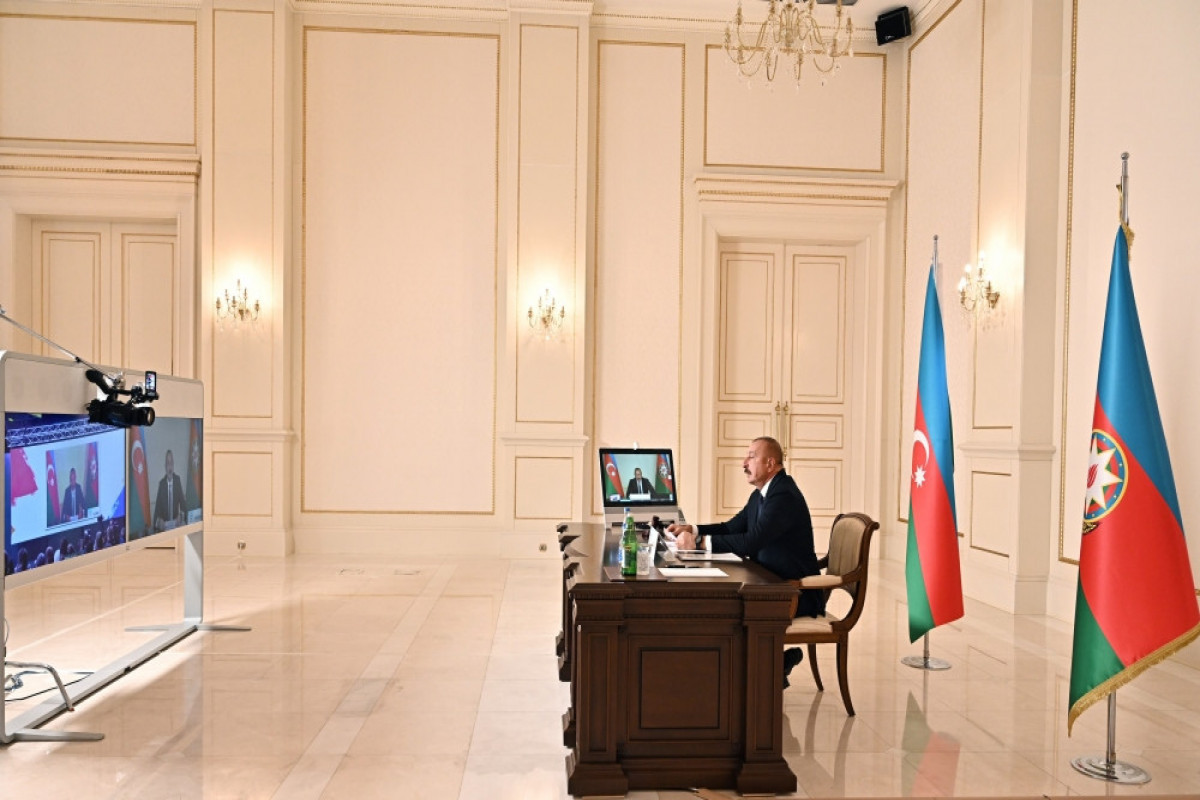 Azerbaijani President Ilham Aliyev