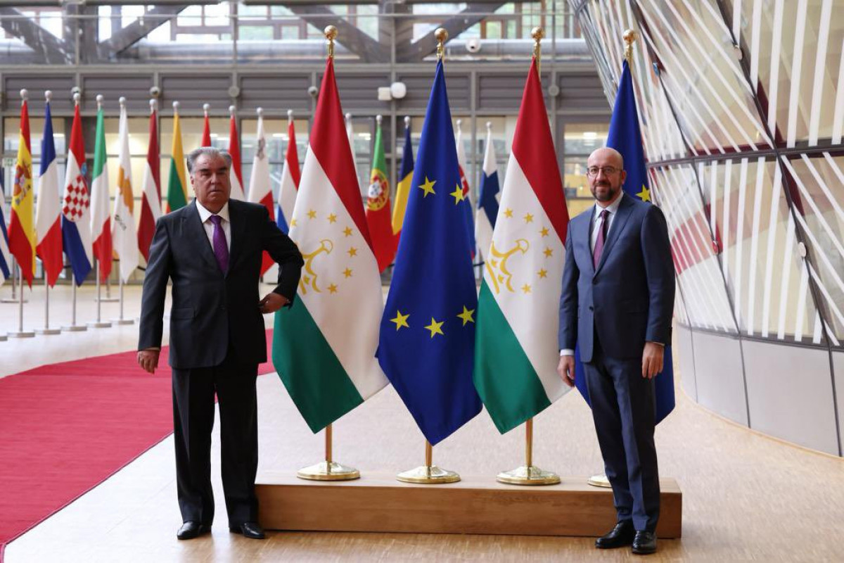 Emomali Rahmon, Charles Michel