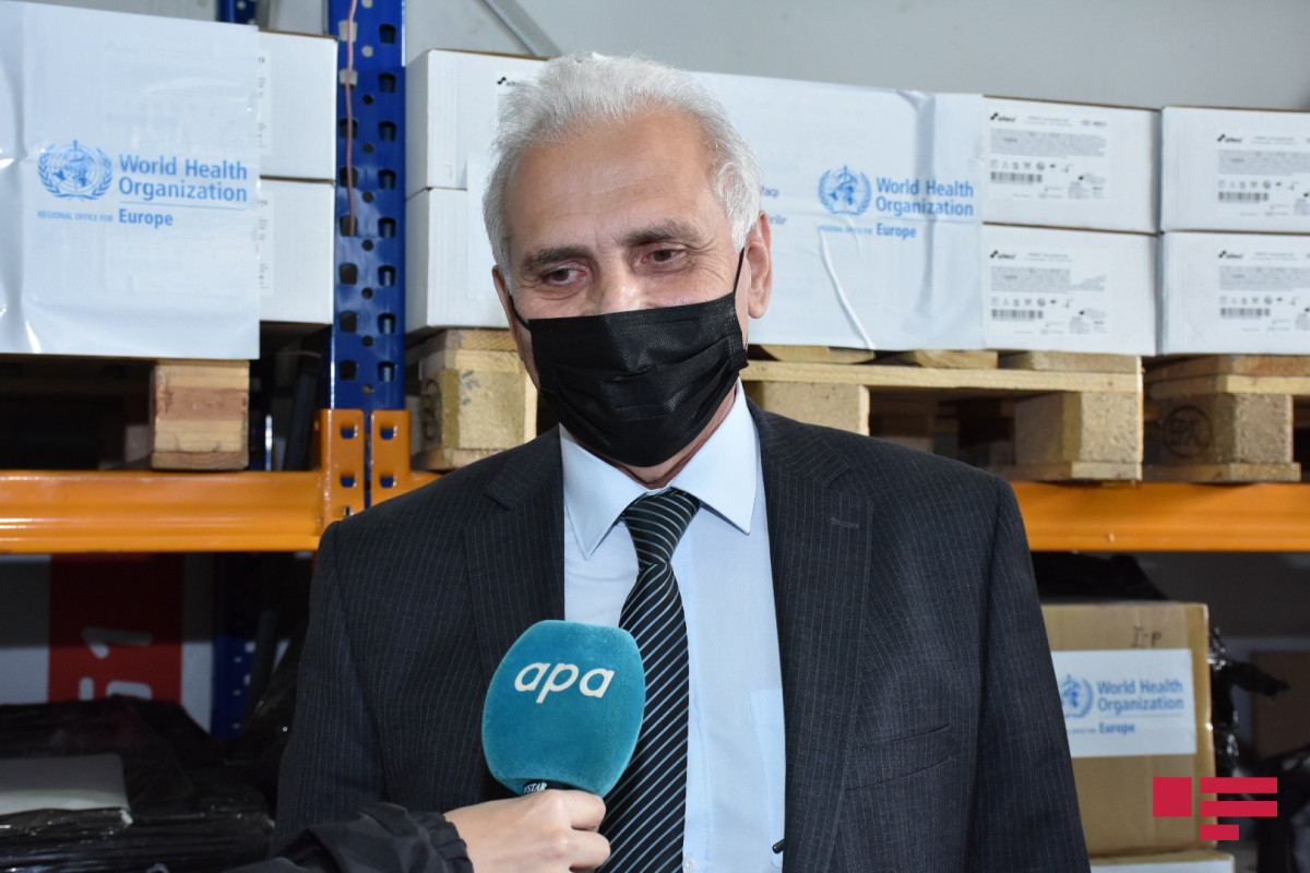 Deputy Health Minister of Azerbaijan Viktor Gasimov