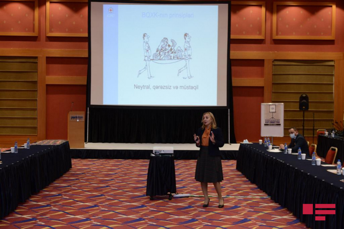head of the Public Relations Department of the Baku Office of the International Committee of the Red Cross (ICRC), Ilaha Huseynova