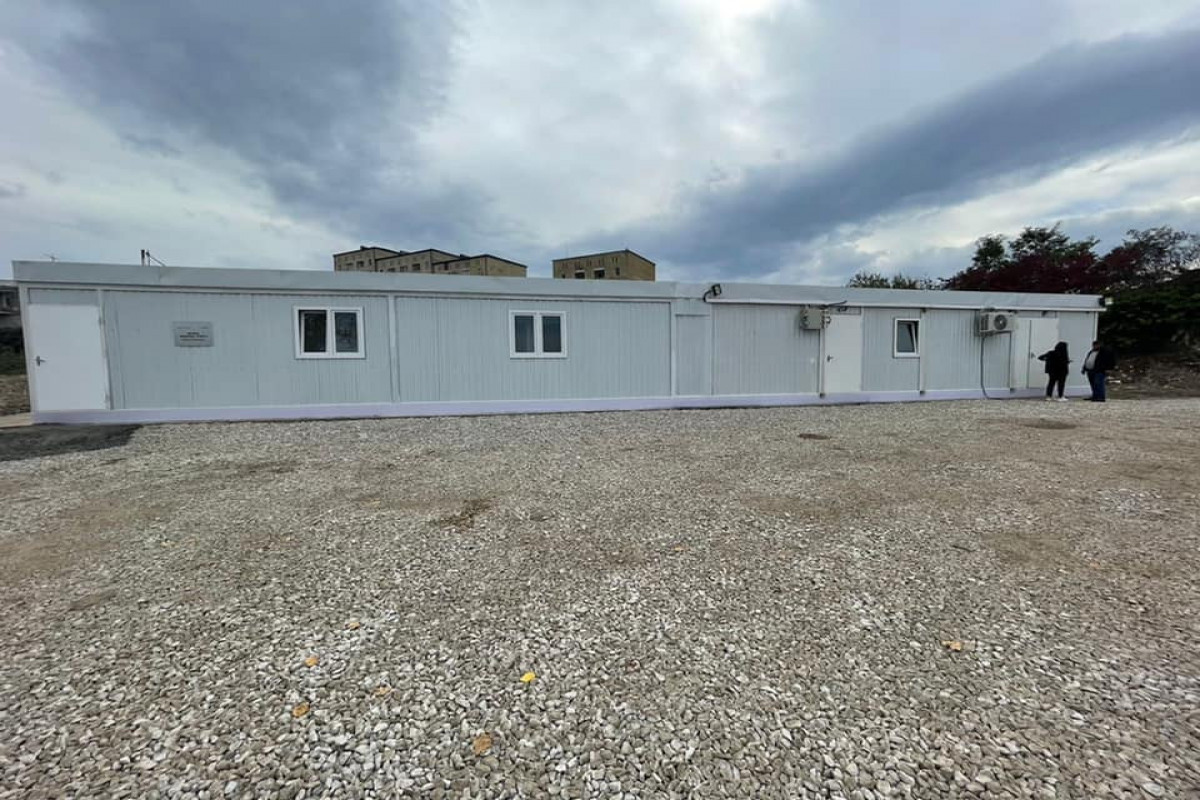First modular hospital starts to operate in Shusha