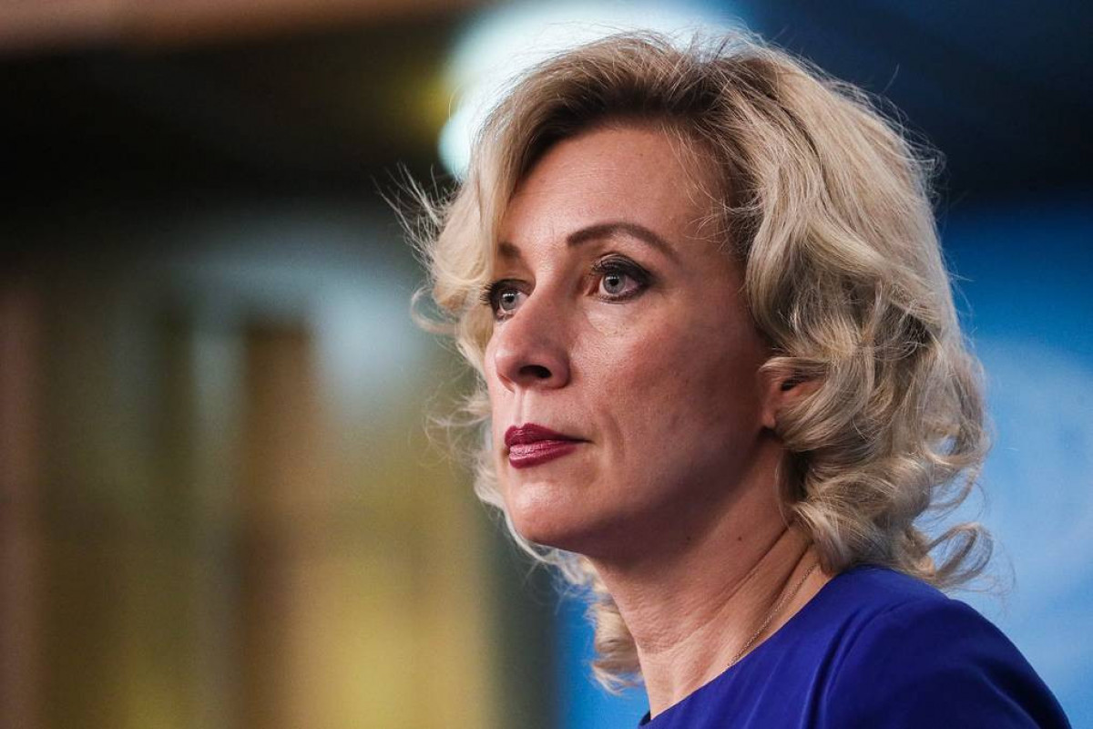 Russian Foreign Ministry Spokeswoman Maria Zakharova