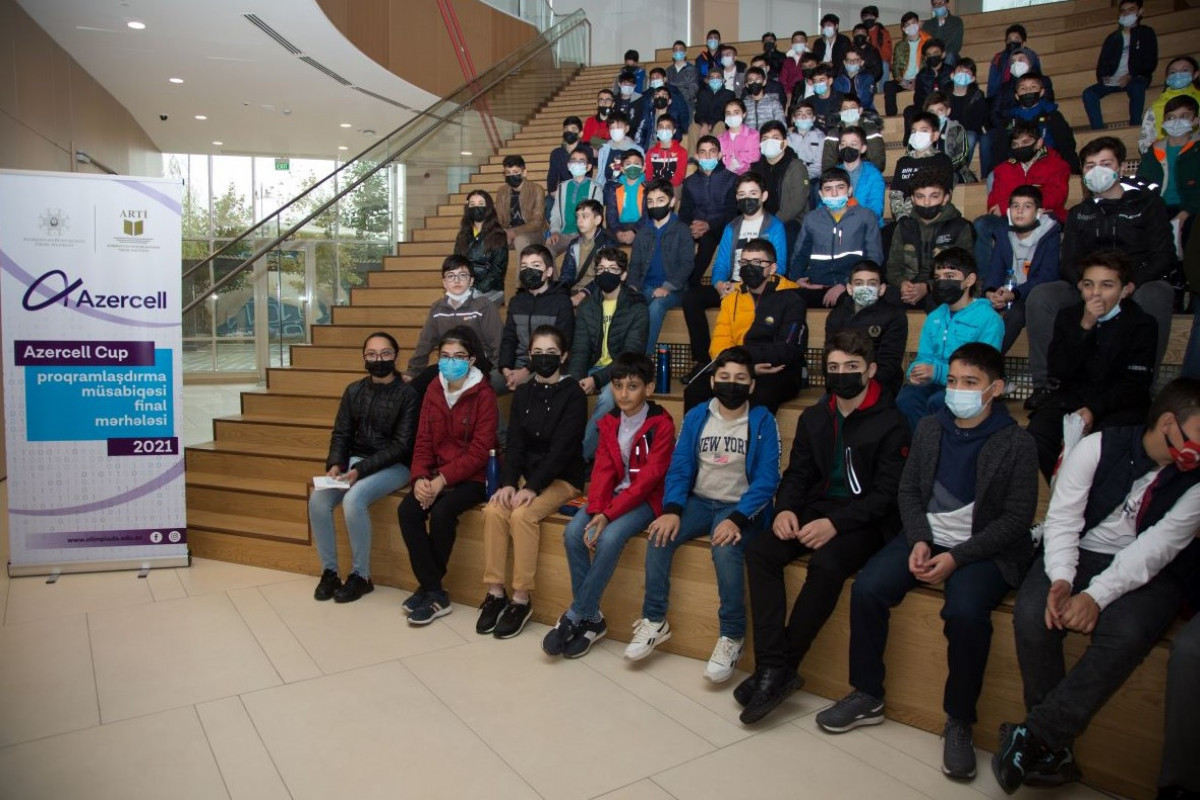 The final round of “AZERCELL CUP” programming competition among schoolchildren held 
