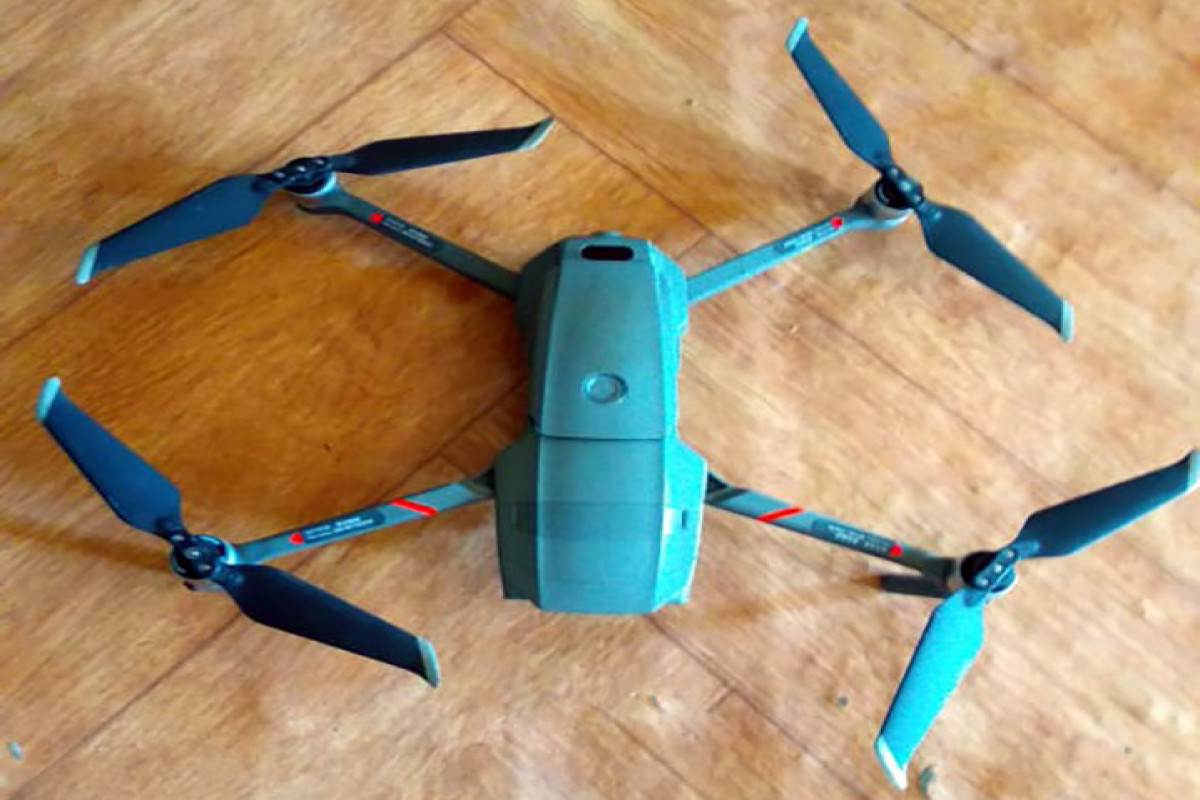 UAV of illegal Armenian armed detachments was seized in direction of Fuzuli region-PHOTO 