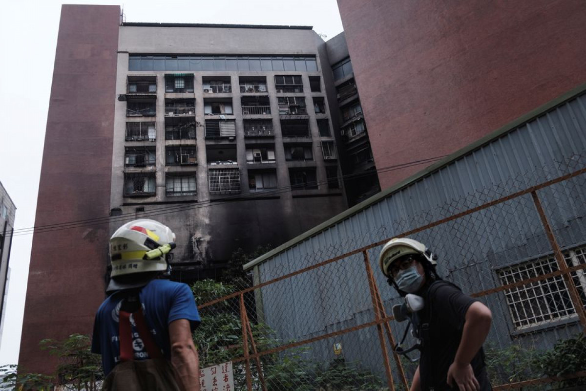 Fire in southern Taiwan kills 46-PHOTO 