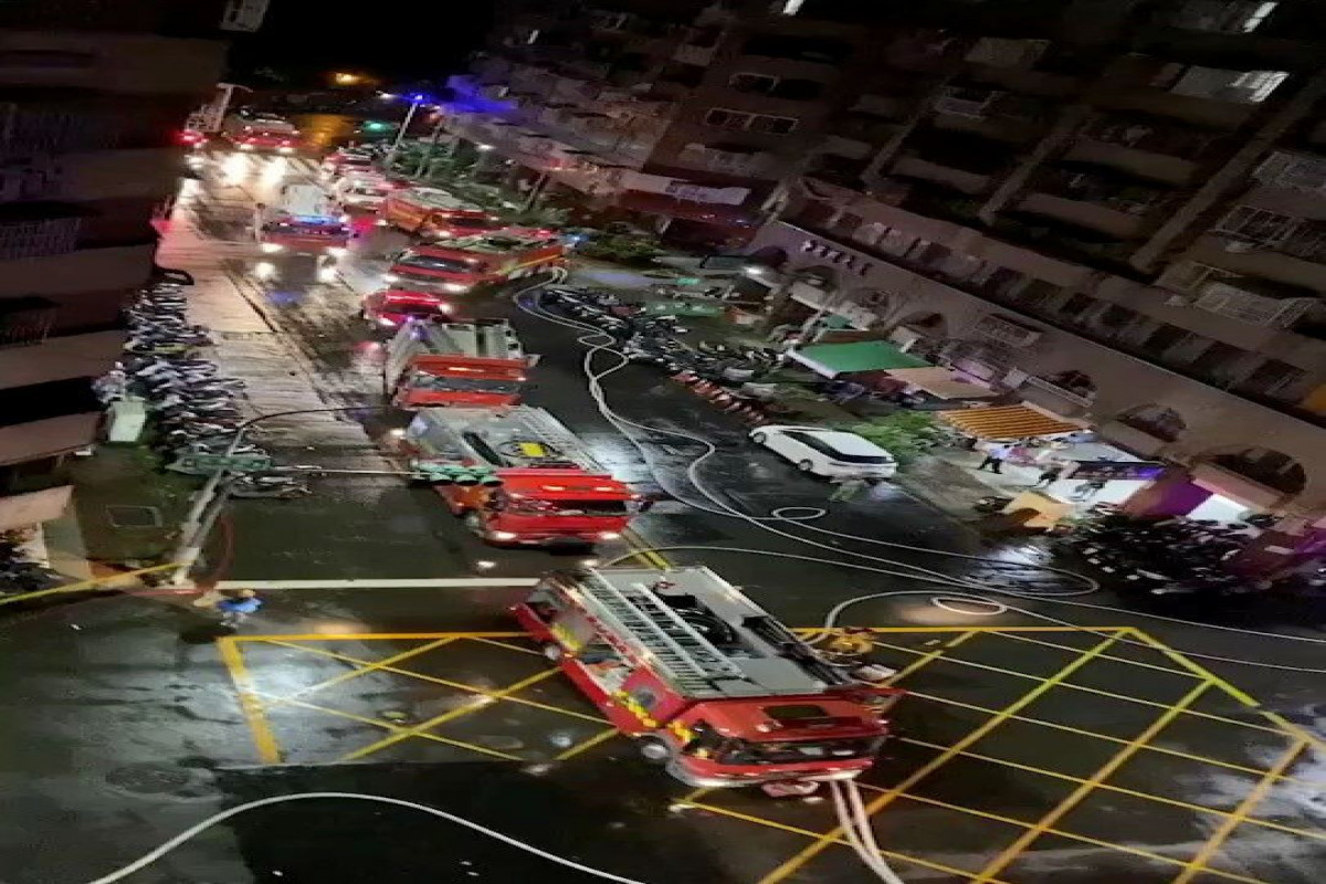 Fire in southern Taiwan kills 46-PHOTO 
