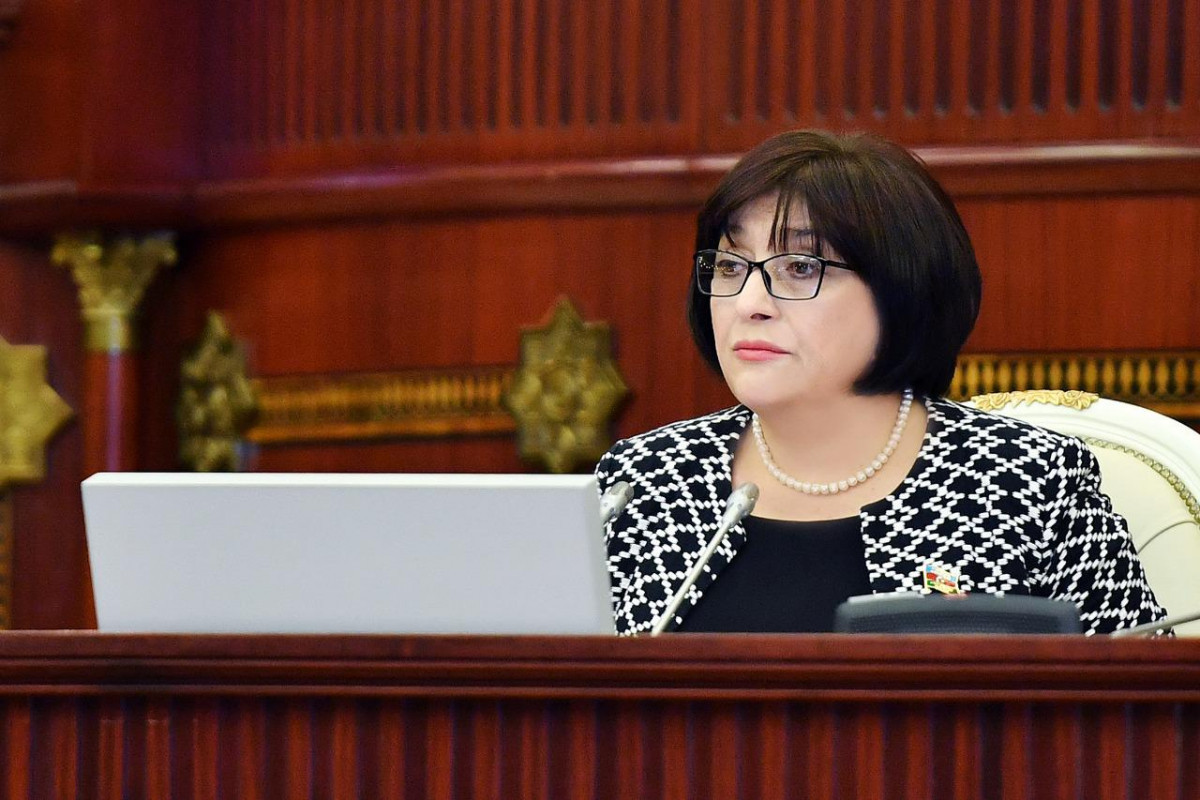 Speaker of Milli Majlis Sahiba Gafarova