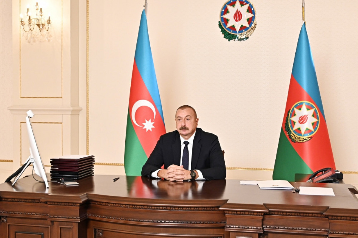 Azerbaijani President Ilham Aliyev
