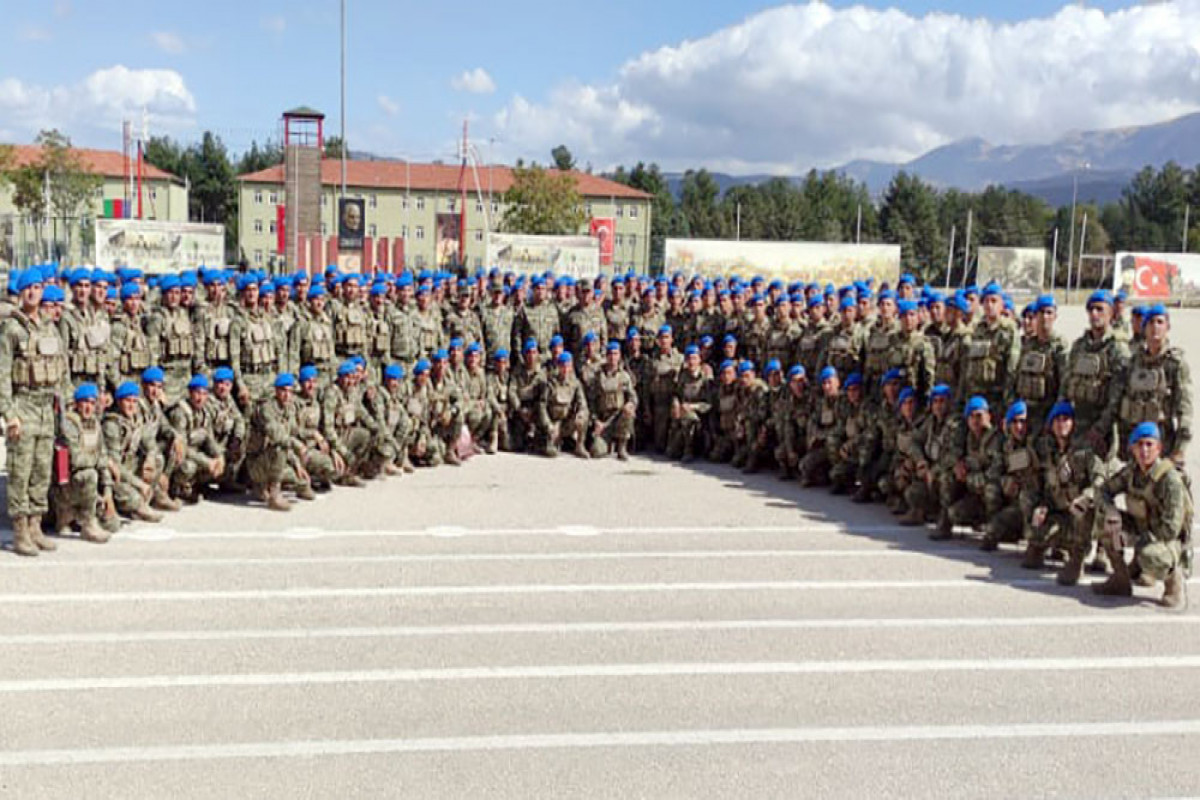 Graduation ceremony of the Azerbaijani servicemen participating in the courses