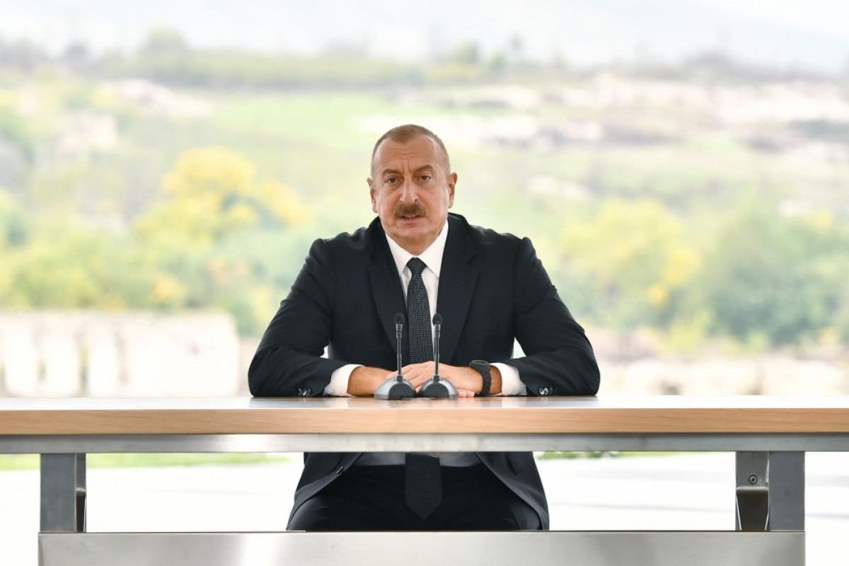 Azerbaijani President Ilham Aliyev
