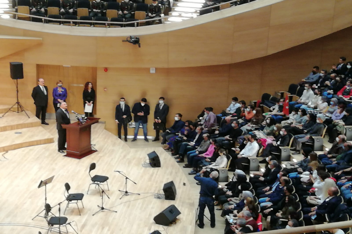 An event dedicated to the Restoration of Azerbaijan's Independence and the 880th anniversary of Nizami Ganjavi was held in Ankara