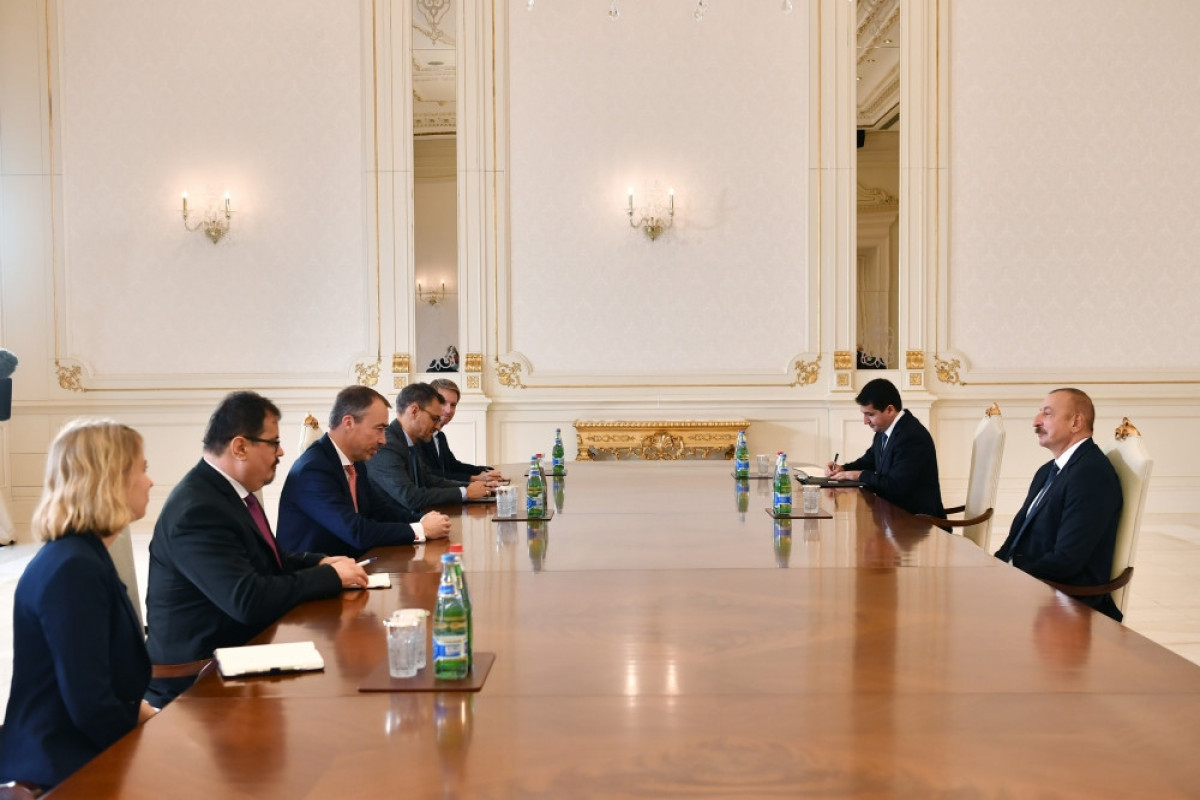 Azerbaijani President receives EU Special Representative