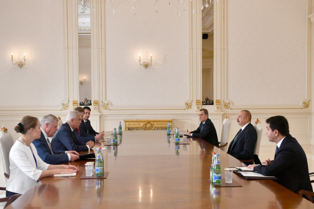 President Ilham Aliyev received Slovak Minister of Foreign and European Affairs