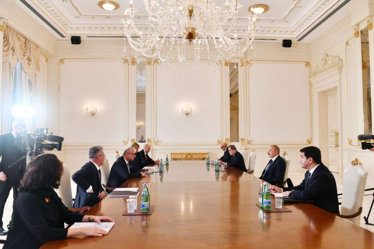 Azerbaijani President received Croatian Minister of Foreign and European Affairs