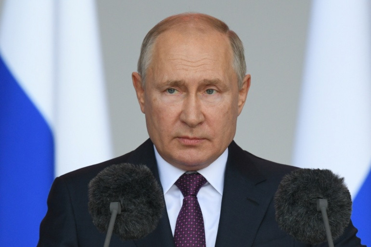 Russian president Vladimir Putin